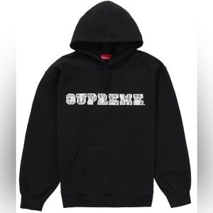 Supreme Lace Hooded Sweatshirt Hoodie Extra Large XL NWT